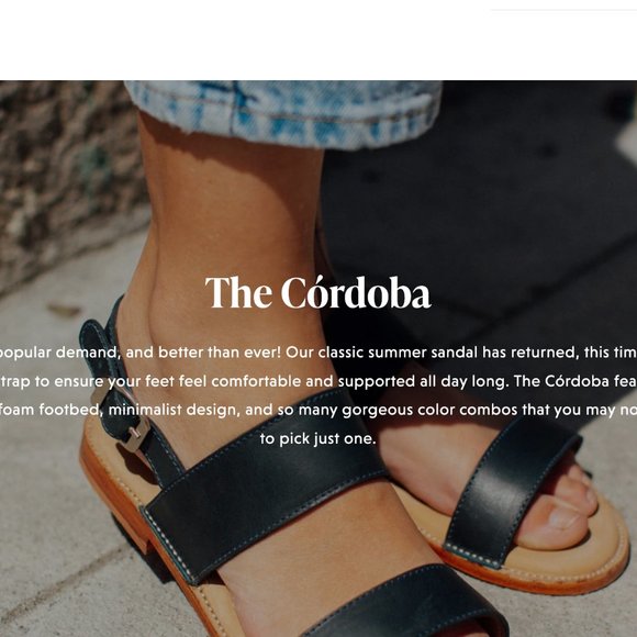 Adelante Cordoba Sandal 7.5B - Picture 13 of 14